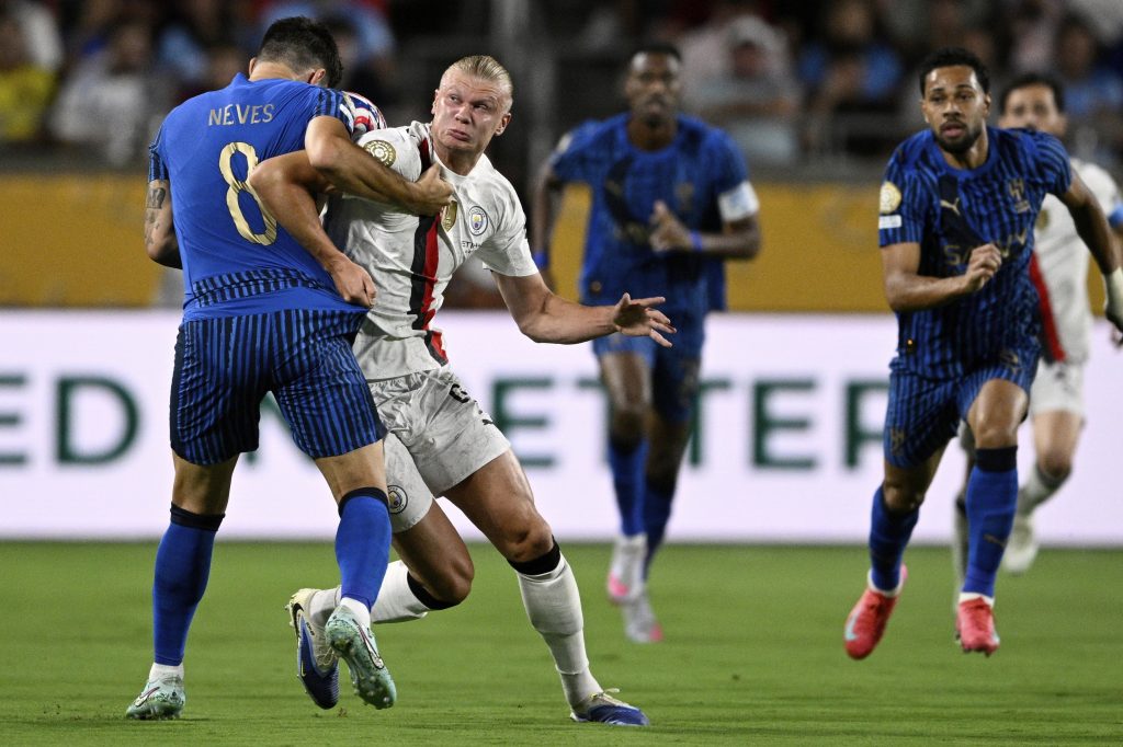 Erling Haaland et Ruben Neves
